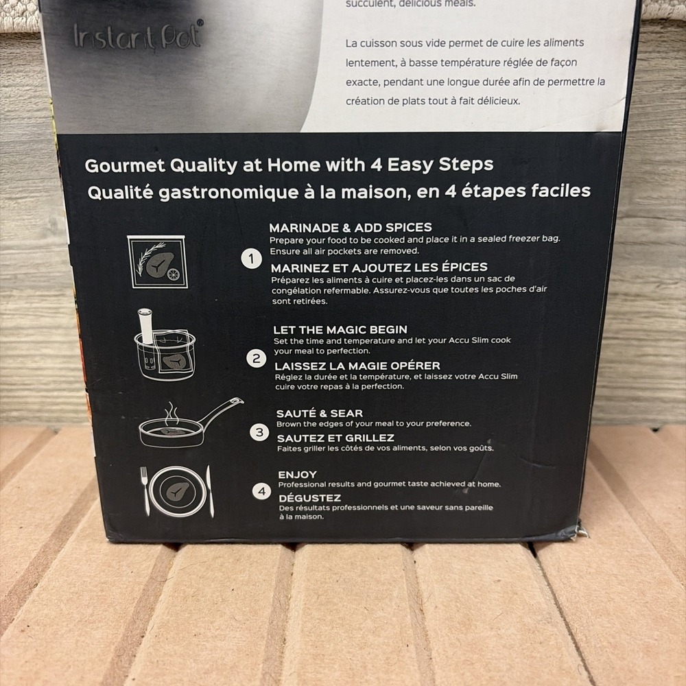 Instant Pot Accu Slim Sous Vide Immersion Circulator NEW! (C8) - Picture 7 of 8
